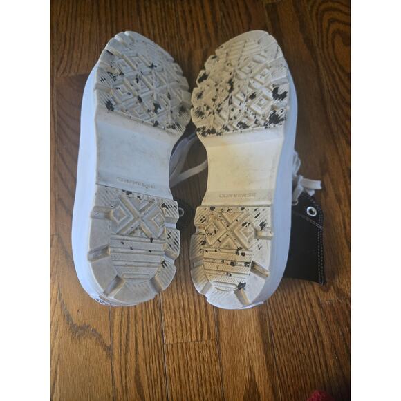 Converse Chuck Taylor All Star High Black White Platform Womens Sneakers Size 11 - Picture 11 of 13